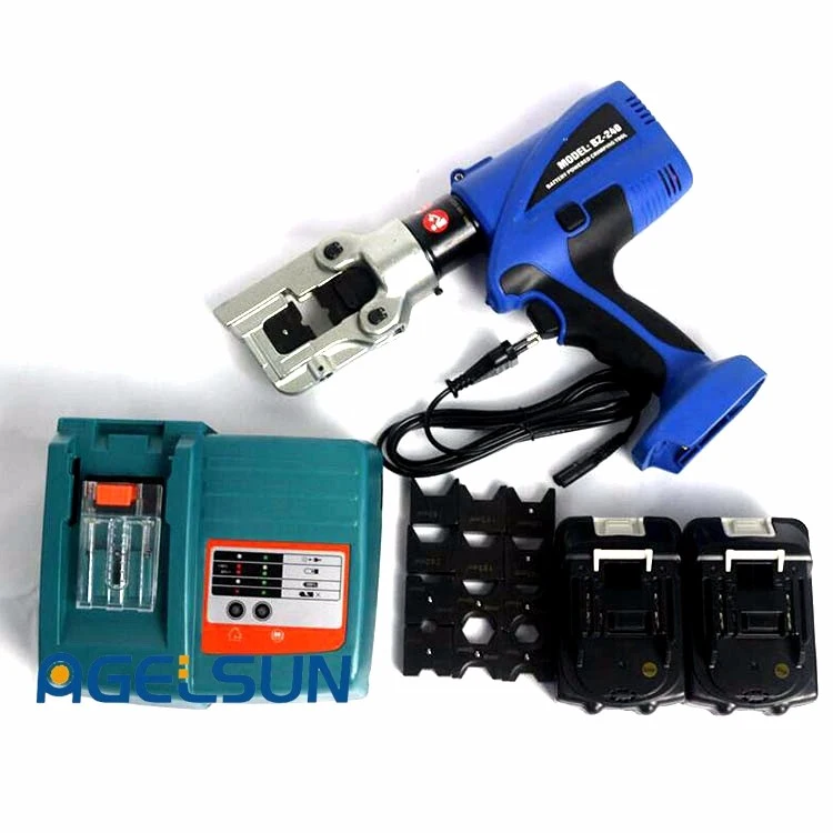 Igeelee Mini Battery Crimping Tools Bz-240hydraulic Electric Compress Tool Hydraulic Crimping Tool for Crimping 16-240mm2