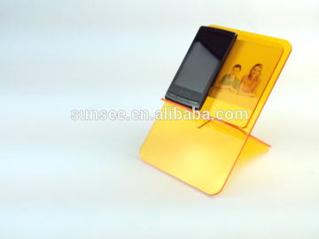 acrylic display stand for mobile phone ORANGE
