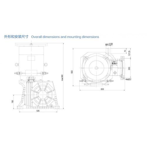 Máquina de condução de escada rolante-ET160II