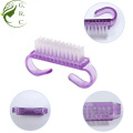 Plastic Manicure Pedicure Remover Nail Dust Cleaning Brush