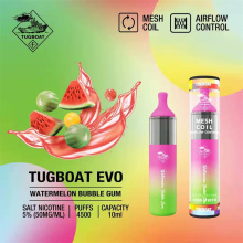 Disposable Vape Device UAE Tugboat Evo 4500 Puffs