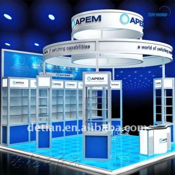 High-grade modular exhibition stand maxima acrylic display stand