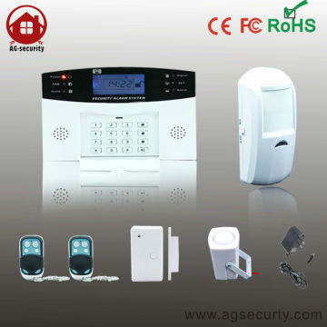 LCD Display PSTN Home Wireless Alarm System