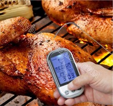 wireless digital thermometer for meat cooking BBQ