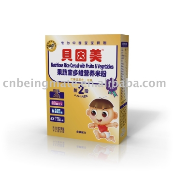Infant Nutritious Rice Cereal( Fruit &amp; Vegetables Stage 2)