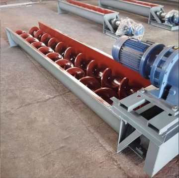 Double shaft screw conveyor