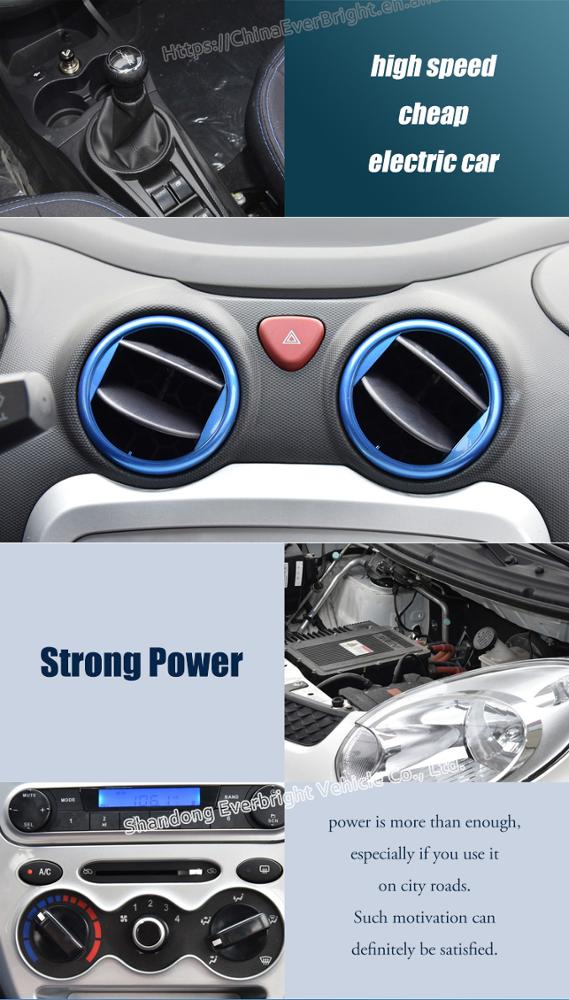Hot Sell China Manufacture Battery Power Sedan LHD/RHD Cheap Car Electric Adult for Sale electric car