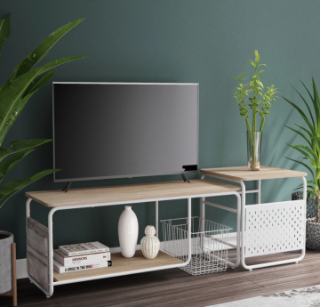 Home TV Stand with Alloy