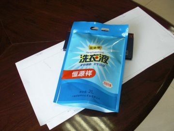 liquid bag for liquid detergent