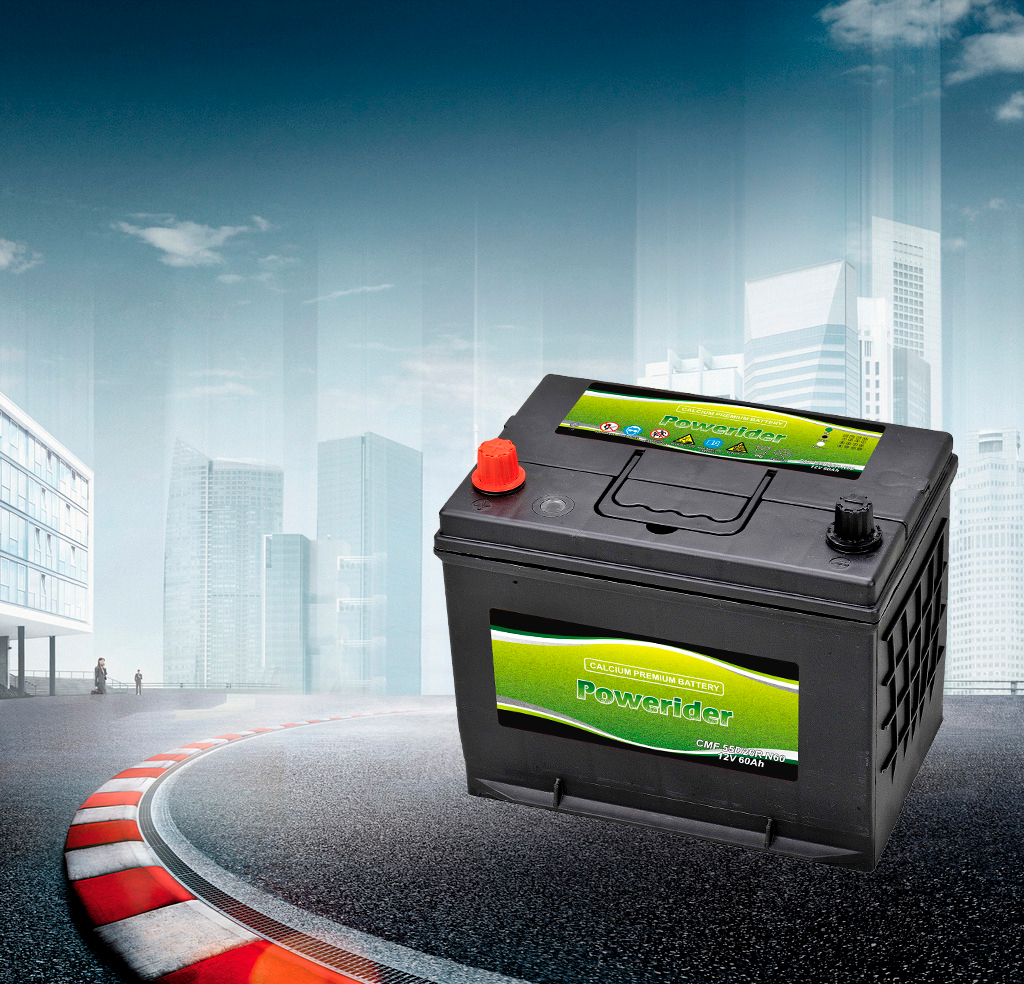 JIS Standard Starting Automotive Battery 55D26L MF 12V Car Battery