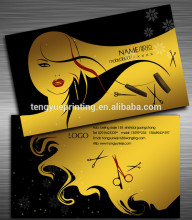 paper business card custom business cards beauty salon business card