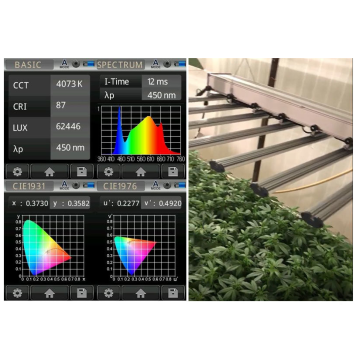 800W Bloom Booster cresce tiras de luzes