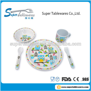 melamine dinner sets for kids