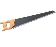 Wood Hand Saw with Wooden Handle: Wallboard and Wood Cutting