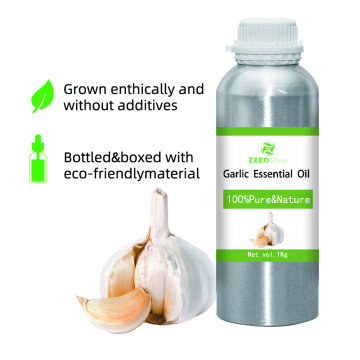 100% puro de ajo natural Aceite esencial de alta calidad a granel para el uso del comprador global para la inmunidad/vermifugio de impulso
