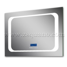 Touch Screen LED Bathroom Mirror with Radio