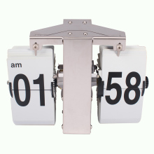 White Mini Flip Clocks