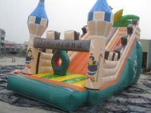 kids inflatable castle slide