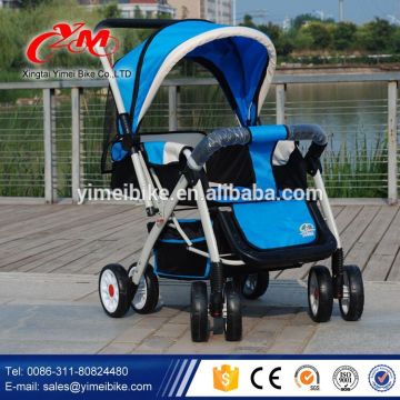 EVA adjustable handle stroller bike for baby and mother / stroller baby pram tricycle / four Removable wheel stroller with cover
