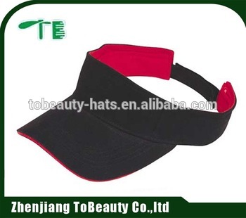 black bulk sale visor cap