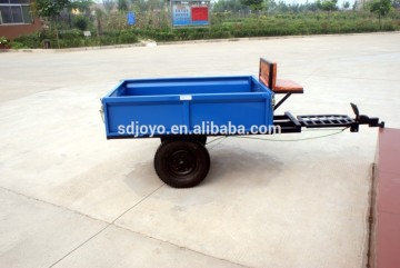 Small walking tractor trailer in farm trailers