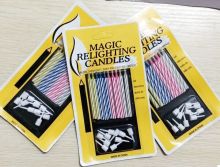 magic candles birthday candle