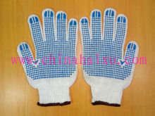 working glove dotted glove