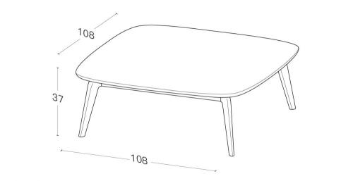 "Uncut Stone" Coffee Table