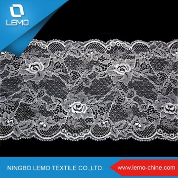 French Net Lace, Raschel Embellished Lace Fabric