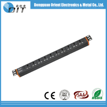 1U 10 outlet Universal switche PDU with power light