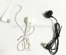 single earbuds mono earbud micro 5 pin jack
