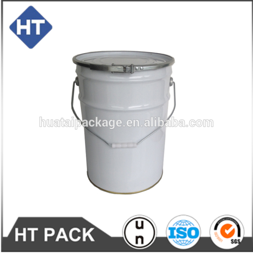 20 liter metal pail with lock lid for packing sealer and sealant, UN approved, exported to more than 65 countries