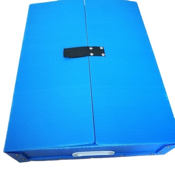 Custom folding PP corrugated plastic storage boxes