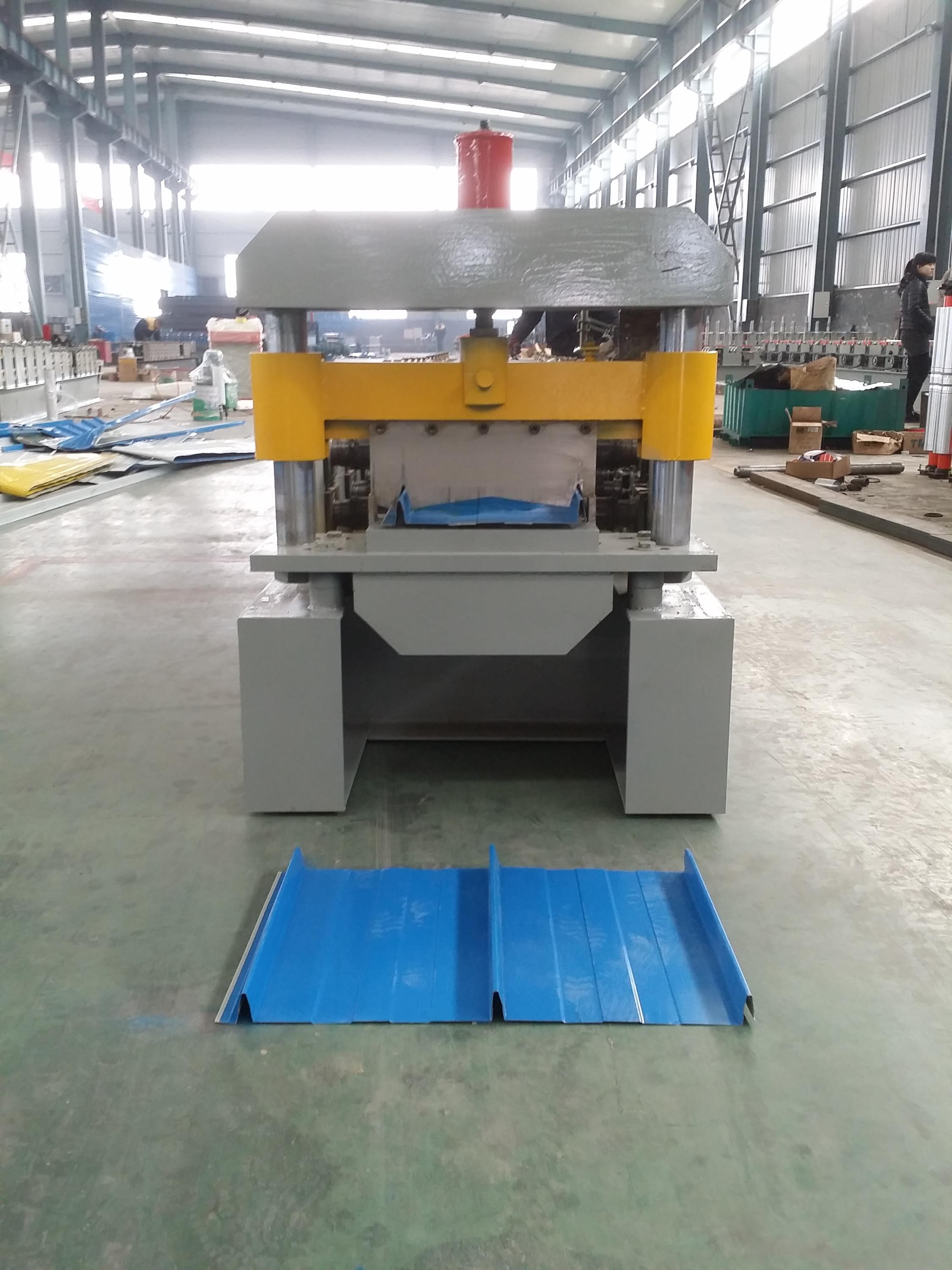 Metal Sheet Standing Seam Roof Manufacturing Roll Forming Machine