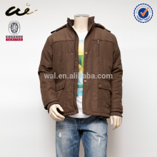 brown color cool man softshell jacket