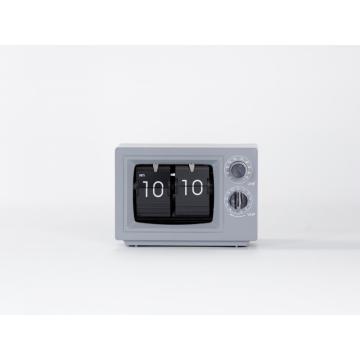 Mini TV Flip Clock di Meja