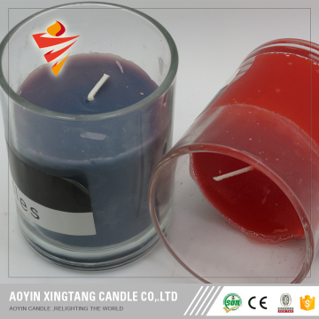 Candle Fresh pineapple scented glass candle jars