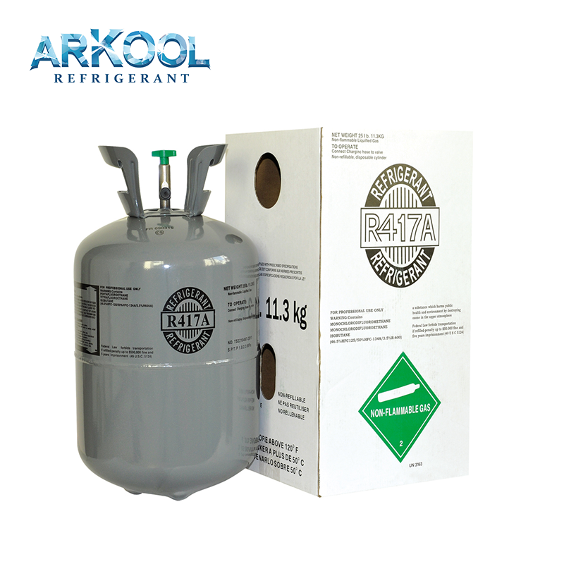Refrigerant r134a 13.6kg r134a refrigerant gas cylinder /ISO/can in hydrocarbon