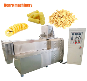 Automatic Mini Corn Puffed Snack Maker - Industrial Rice Popping Machine