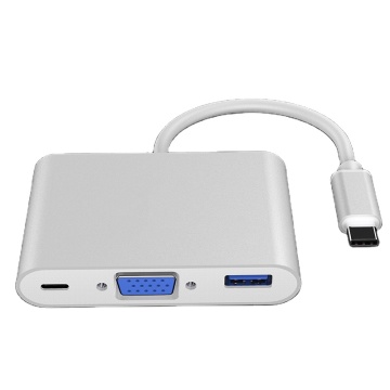 3 IN 1 USB C-VGA Thunderbolt