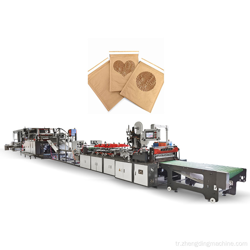 Petek kağıt zarf üretim makinesi