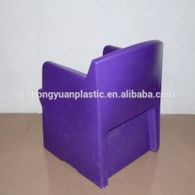 children's cute armchairs/customs colorful plastic armchair rotomolding