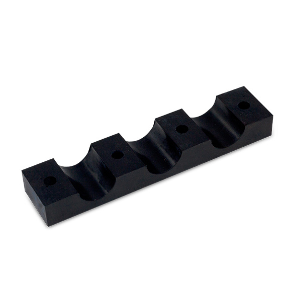 Black EPDM Customized Rubber Block