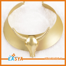 Beautiful Gold Pendants Necklace With Animal Head
