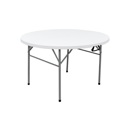 4FT Portable Round Folding Picnic In Half Table