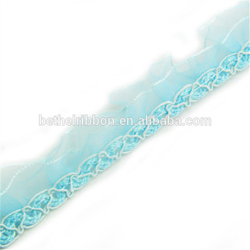 Customized best sell chair covers for weddings with ruffles