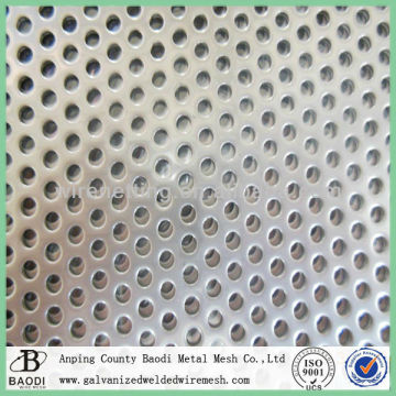 high quality screen stainless steel perforated metal plate