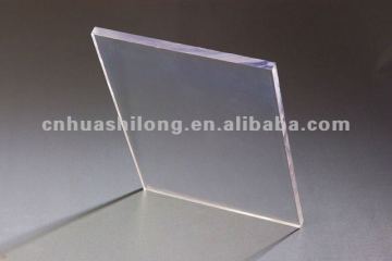 Transparent roofing sheet