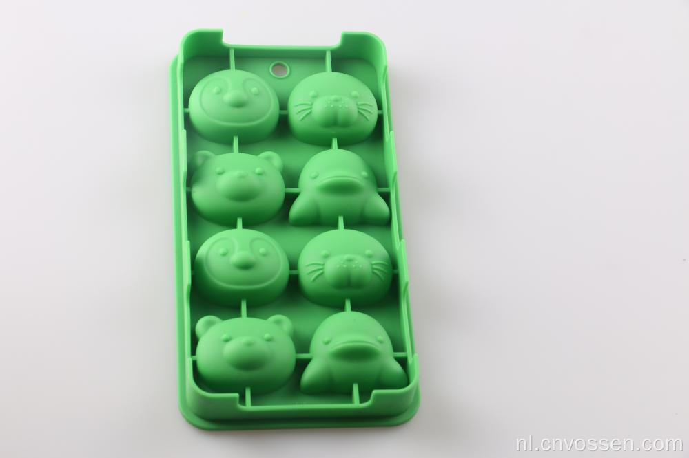 Leuke dierlijke teen grappige siliconen cakevorm