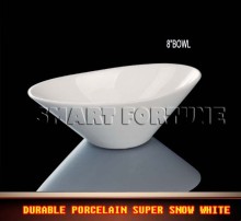 8 Inch Deep Salad Porcelain Bowl Cereal Bowl